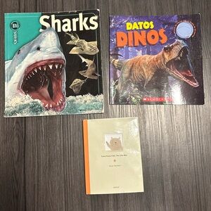 Sharks & Dino Book bundle + free